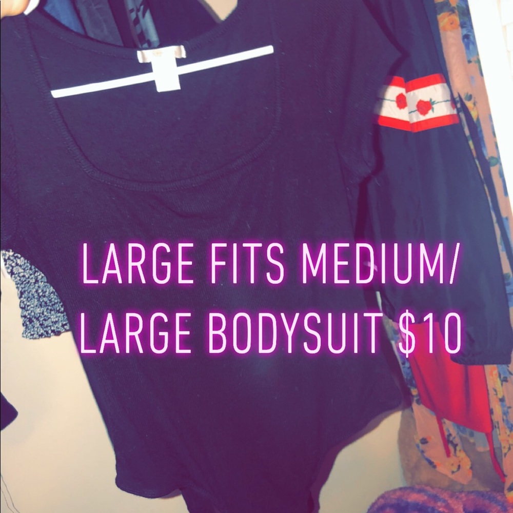 black bodysuit